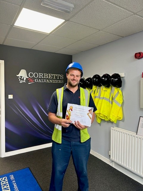 Sam’s drive recognised as Corbetts’ Employee of the Month 2 Corbetts Employee of the Month Sam Paylor 2