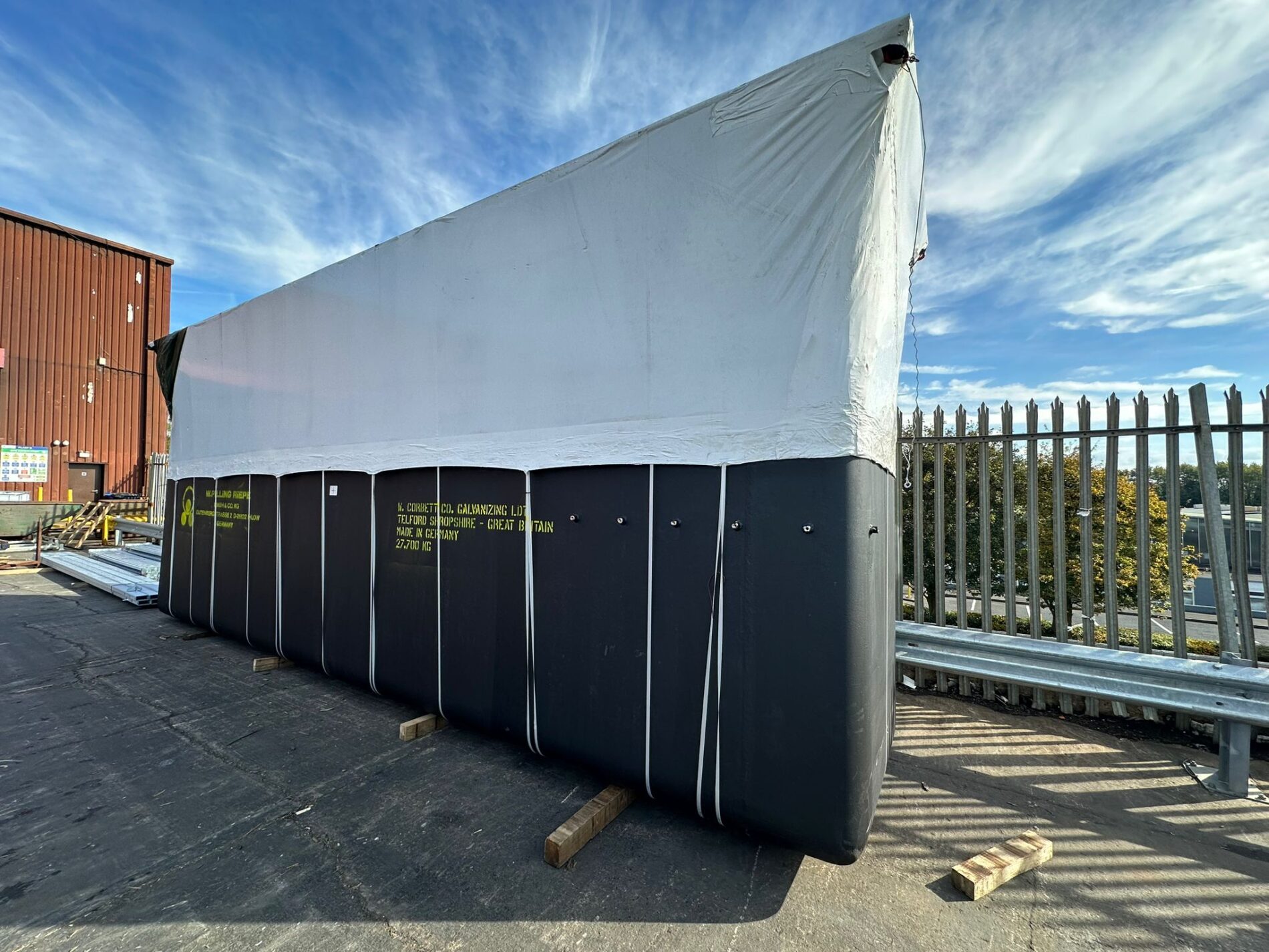 Corbetts invests in new state-of-the-art galvanizing kettle 5 Picture of new galvanizing kettle
